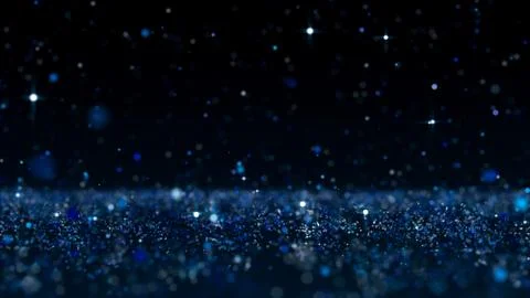 Backdrop of falling shiny dust Stock Photos