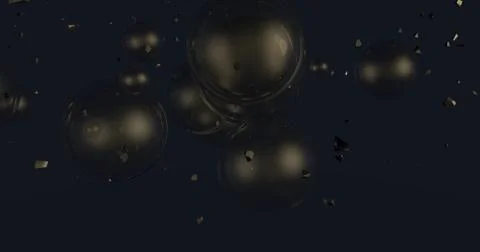 Backdrop full of bubbles. Stock Illustration