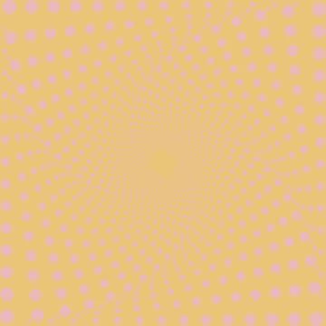Backdrop halftone perspective interior background. Optical art pattern. Abstract Stock Illustration