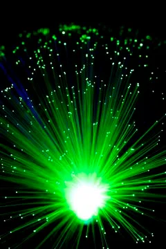 Backdrop of lights of colored fiber optics galaxy stars Stock Photos
