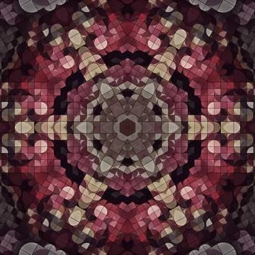 Backdrop pattern design for textile print, floor tiles and carpet Stock Illustration