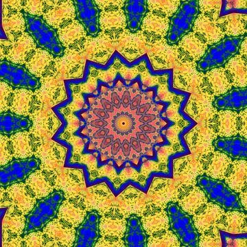 Backdrop pattern design for textile print, floor tiles and carpet Stock Illustration