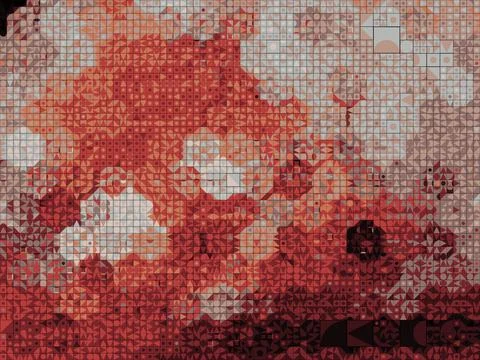 Backdrop pattern design for textile print, floor tiles and carpet Illustrazione stock
