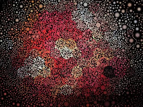 Backdrop pattern design for textile print, floor tiles and carpet Stock Illustration