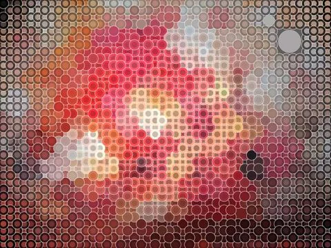 Backdrop pattern design for textile print, floor tiles and carpet Stock Illustration