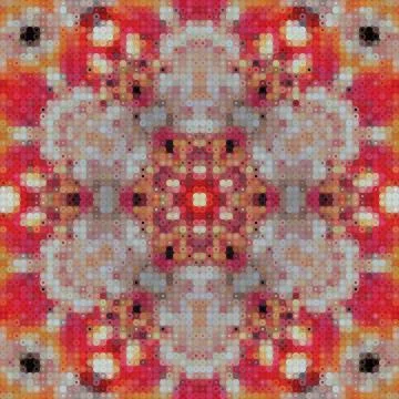 Backdrop pattern design for textile print, floor tiles and carpet Stock Illustration