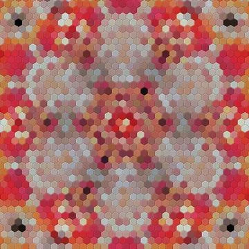 Backdrop pattern design for textile print, floor tiles and carpet Stock Illustration