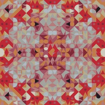 Backdrop pattern design for textile print, floor tiles and carpet Stock Illustration