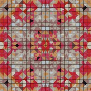 Backdrop pattern design for textile print, floor tiles and carpet Illustrazione stock