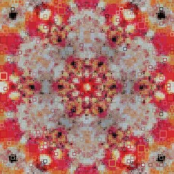 Backdrop pattern design for textile print, floor tiles and carpet Stock Illustration