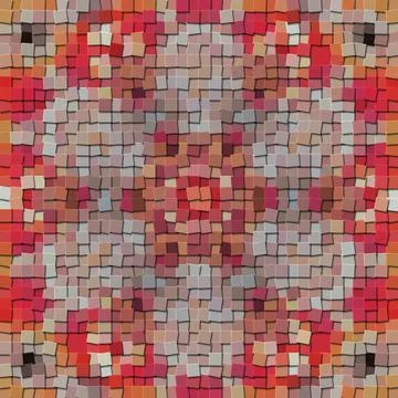 Backdrop pattern design for textile print, floor tiles and carpet Stock Illustration