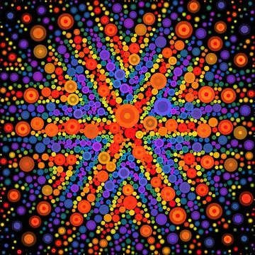 Backdrop pattern design for textile print, floor tiles and carpet Stock Illustration