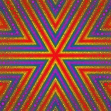 Backdrop pattern design for textile print, floor tiles and carpet Stock Illustration