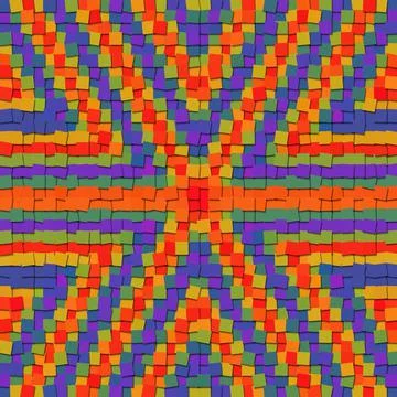 Backdrop pattern design for textile print, floor tiles and carpet Stock Illustration