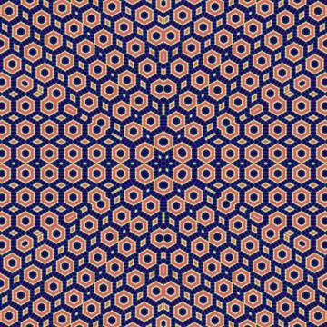 Backdrop pattern design for textile print, floor tiles and carpet Illustrazione stock