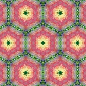 Backdrop pattern design for textile print, floor tiles and carpet Stock Illustration