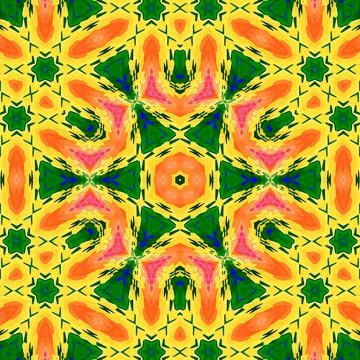 Backdrop pattern design for textile print, floor tiles and carpet Stock Illustration