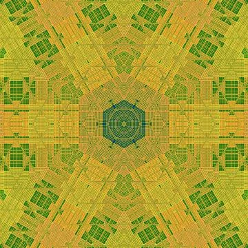 Backdrop pattern design for textile print, floor tiles and carpet Stock Illustration
