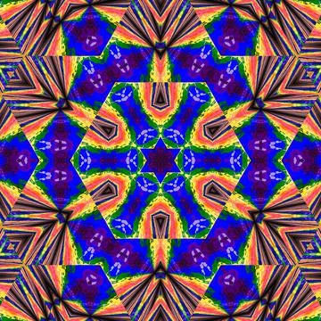 Backdrop pattern design for textile print, floor tiles and carpet Stock Illustration