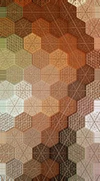 Backdrop pattern design for textile print, floor tiles and carpet Stock Illustration