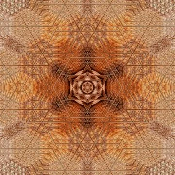 Backdrop pattern design for textile print, floor tiles and carpet Stock Illustration