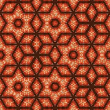 Backdrop pattern design for textile print, floor tiles and carpet Stock Illustration