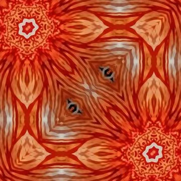 Backdrop pattern design for textile print, floor tiles and carpet Stock Illustration