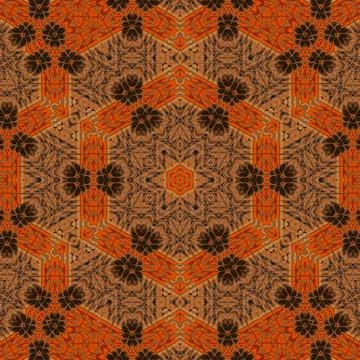 Backdrop pattern design for textile print, floor tiles and carpet Stock Illustration