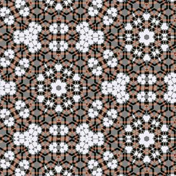 Backdrop pattern design for textile print, floor tiles and carpet Stock Illustration