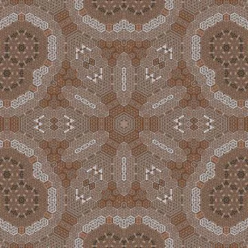 Backdrop pattern design for textile print, floor tiles and carpet Stock Illustration