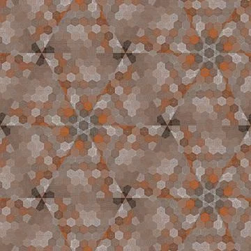 Backdrop pattern design for textile print, floor tiles and carpet Stock Illustration
