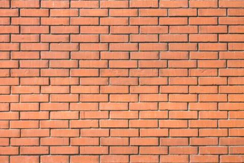 Backdrop of a red brick wall Foto stock