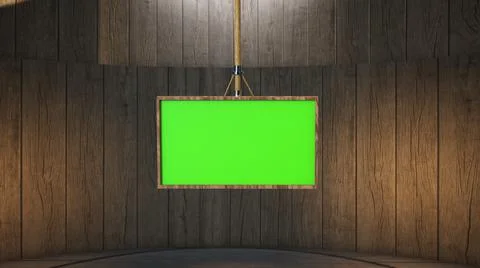 Backdrop For TV Shows .TV On Wall.3D Virtual News Studio Background Illustration
