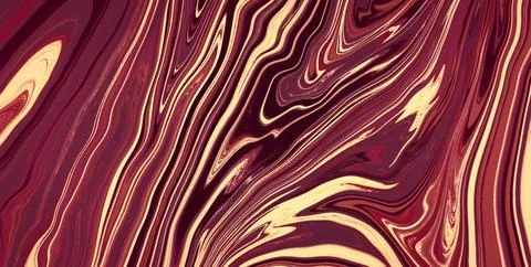 A Backdrop of Vibrant Colors, Texture, and Gold Elements Stock Illustration