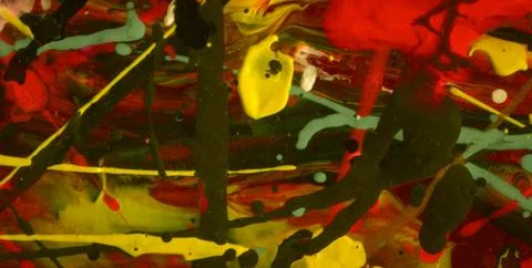 A Backdrop of Vibrant Colors, Texture, and Gold Elements 库存插图