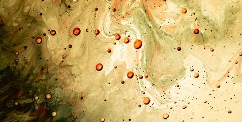 A Backdrop of Vibrant Colors, Texture, and Gold Elements Stock Illustration