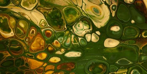 A Backdrop of Vibrant Colors, Texture, and Gold Elements Illustrazione stock