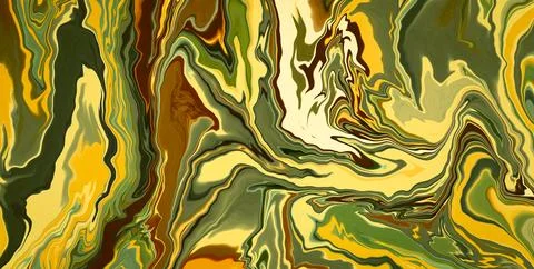 A Backdrop of Vibrant Colors, Texture, and Gold Elements イラスト素材