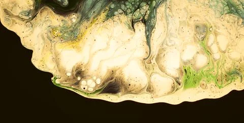 A Backdrop of Vibrant Colors, Texture, and Gold Elements Stock Illustration