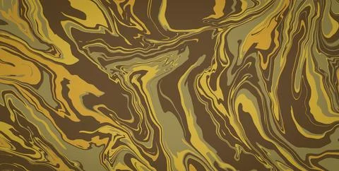 A Backdrop of Vibrant Colors, Texture, and Gold Elements Stock Illustration