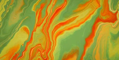 A Backdrop of Vibrant Colors, Texture, and Gold Elements 库存插图