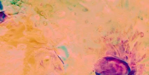 A Backdrop of Vibrant Colors, Texture, and Gold Elements Stock Illustration