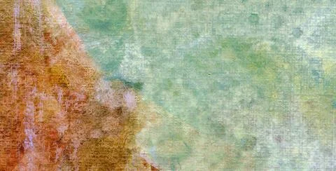 A Backdrop of Vibrant Colors, Texture, and Gold Elements Illustrazione stock