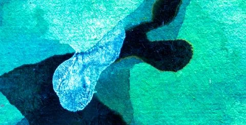 A Backdrop of Vibrant Colors, Texture, and Gold Elements Illustrazione stock