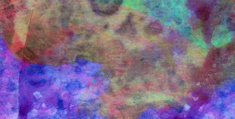 A Backdrop of Vibrant Colors, Texture, and Gold Elements Stockillustratie