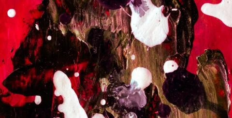 A Backdrop of Vibrant Colors, Texture, and Gold Elements Illustrazione stock