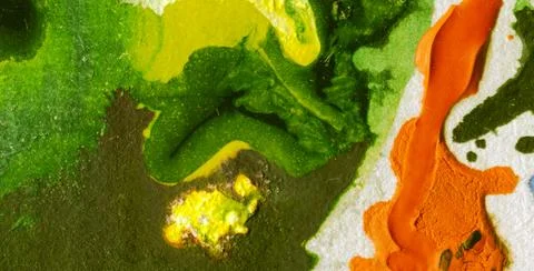 A Backdrop of Vibrant Colors, Texture, and Gold Elements Stock Illustration