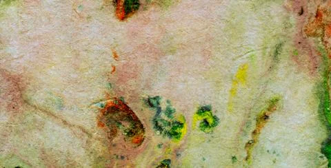 A Backdrop of Vibrant Colors, Texture, and Gold Elements Stock Illustration