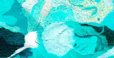 A Backdrop of Vibrant Colors, Texture, and Gold Elements Stock Illustration