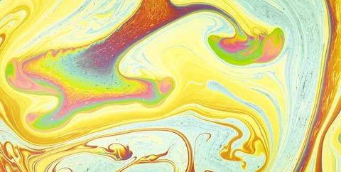 A Backdrop of Vibrant Colors, Texture, and Gold Elements イラスト素材
